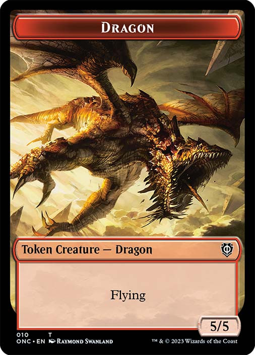Dragon Token} // {Kobolds of Kher Keep Token} | Phyrexia: All Will