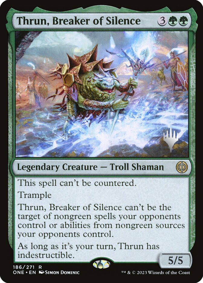 Thrun, Breaker of Silence (Promo Pack) (Phyrexia: All Will Be One