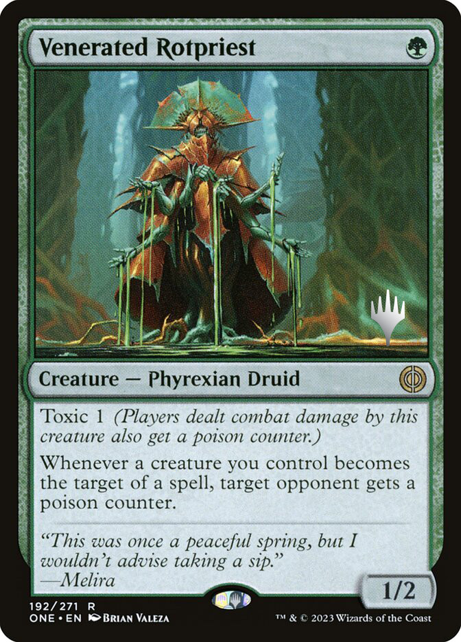Venerated Rotpriest (Promo Pack) (Phyrexia: All Will Be One