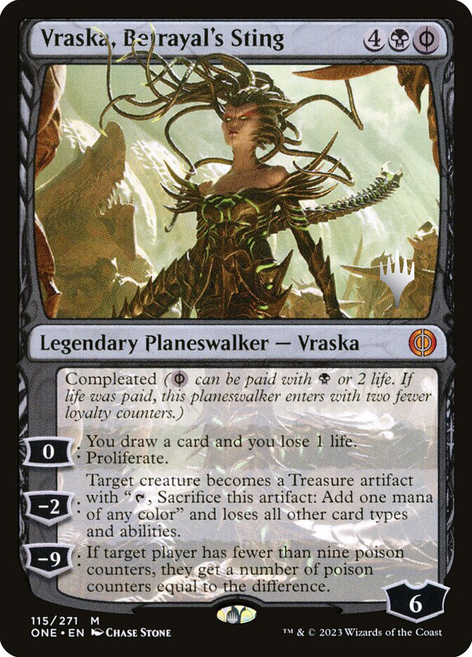 Vraska, Betrayal's Sting (Promo Pack) (Phyrexia: All Will Be One