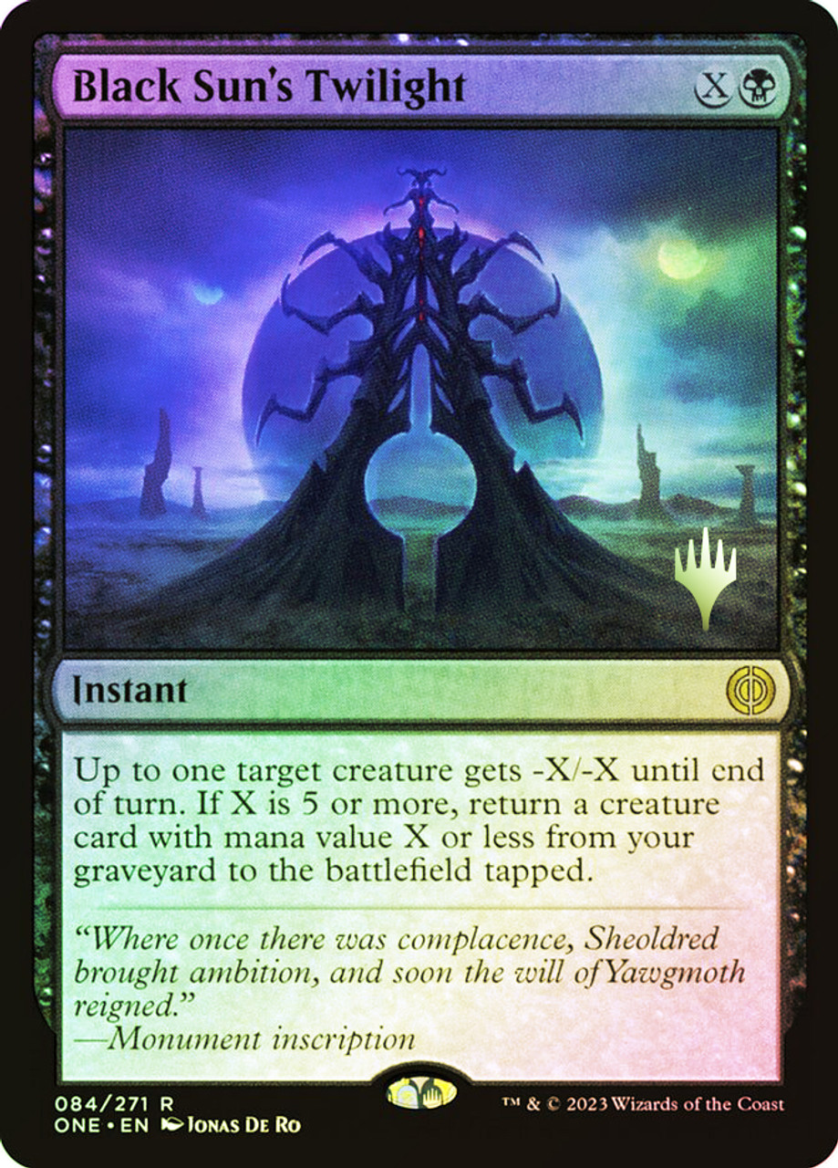 Black Sun's Twilight (Promo Pack) (Phyrexia: All Will Be One