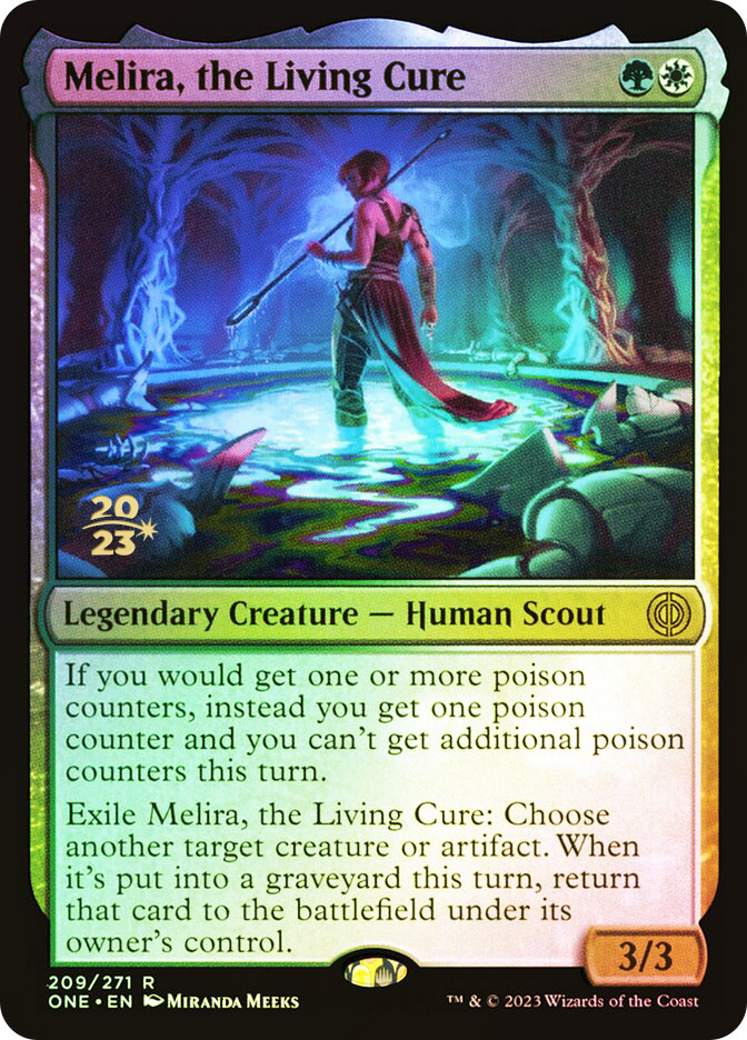 【Foil】生ける治療、メリーラ/Melira, the Living Cure フルアート)生ける治療、メリーラ/Melira, the Living Cure