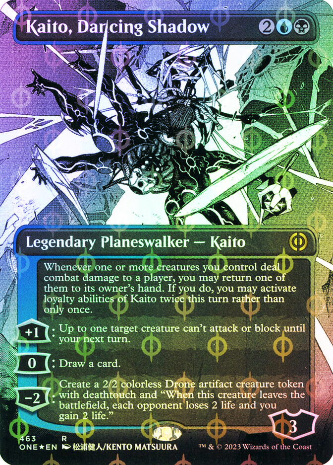 Kaito, Dancing Shadow (#463) | Phyrexia: All Will Be One | Star