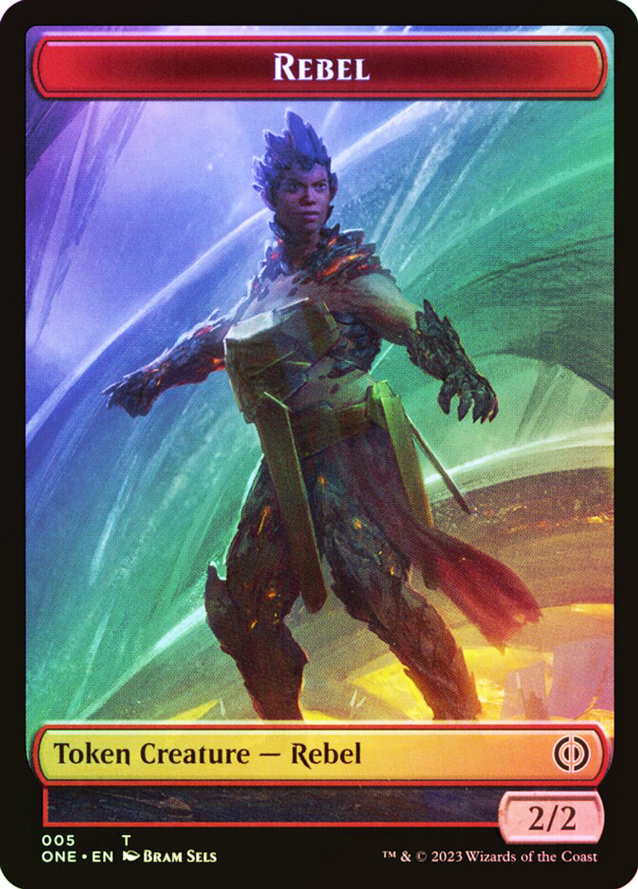 Rebel Token} // {Samurai Token} | Phyrexia: All Will Be One | Star