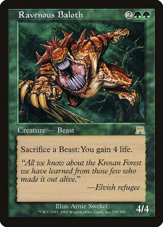 Ravenous Baloth | Onslaught | Star City Games