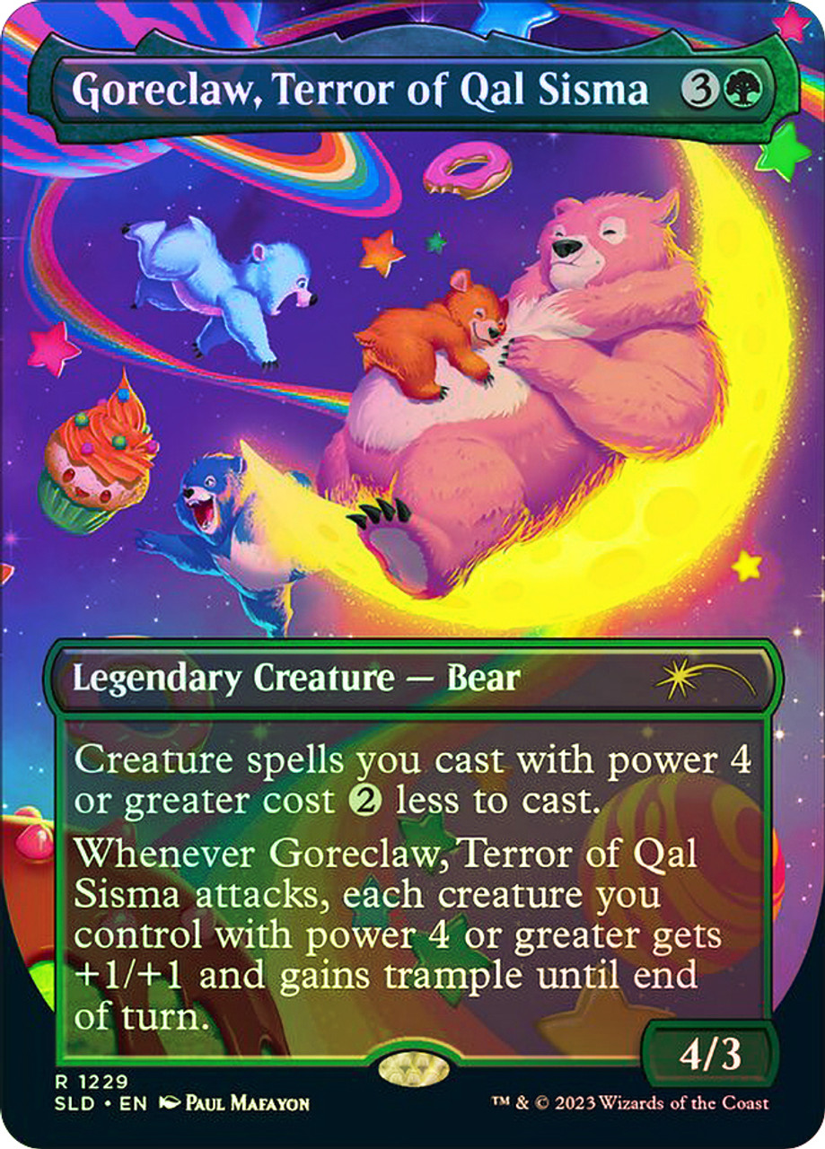 Goreclaw, Terror of Qal Sisma (Secret Lair) (Borderless
