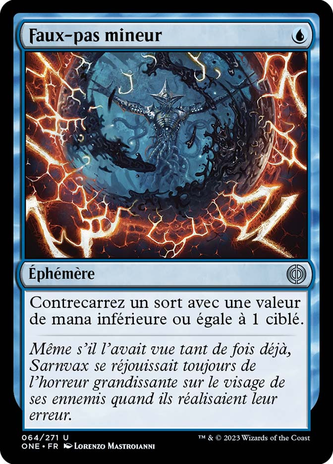 Minor Misstep | Phyrexia: All Will Be One - French | Star City Games