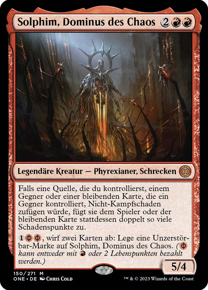 Solphim, Mayhem Dominus | Phyrexia: All Will Be One - German