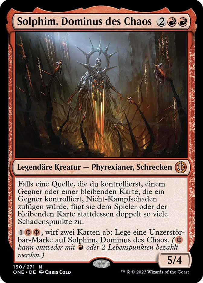 Star Dominus Solphim, Mayhem Dominus | Phyrexia: All Will Be One - German | Star ...