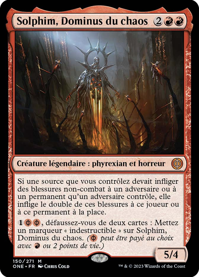 【Somireyu様用】DOMINUS PRAELII / Keep The Solphim, Mayhem Dominus | Phyrexia: All Will Be One - French