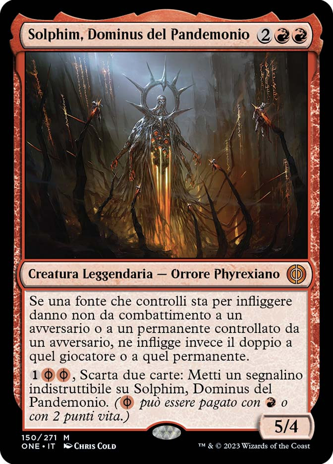 Solphim, Mayhem Dominus | Phyrexia: All Will Be One - Italian