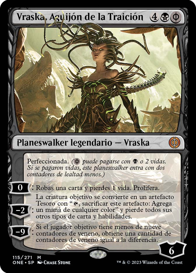 Vraska, Betrayal's Sting | Phyrexia: All Will Be One - Spanish