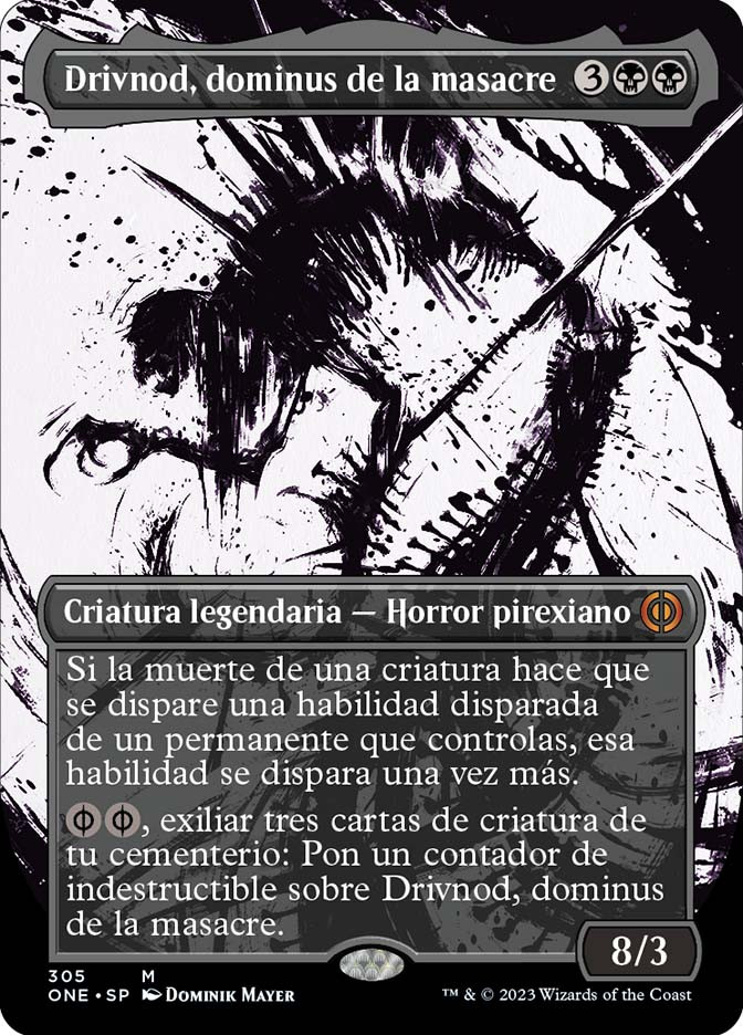 Drivnod, Carnage Dominus (#305) (Showcase) | Phyrexia: All Will Be