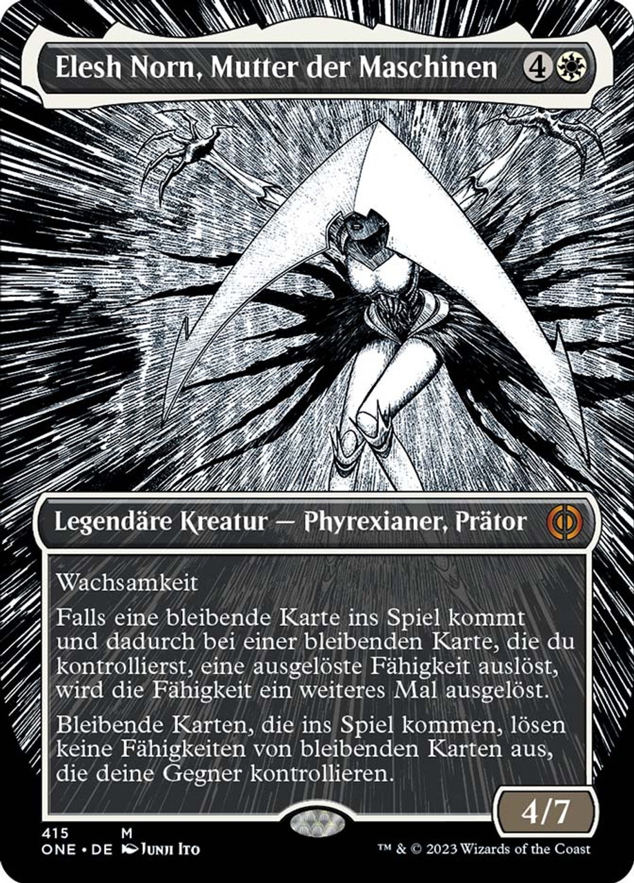 ★BEHOLD NEW PHYREXIA!　エリシュ　ノーン　スリーブ　120枚 Behold New Phyrexia! Limited Edition Set