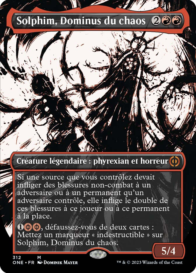 Solphim, Mayhem Dominus (#312) (Showcase) | Phyrexia: All Will Be