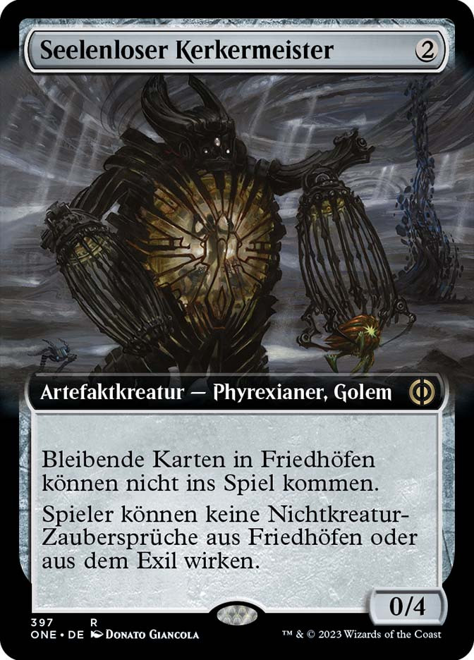 Soulless Jailer (Extended Art) | Phyrexia: All Will Be One