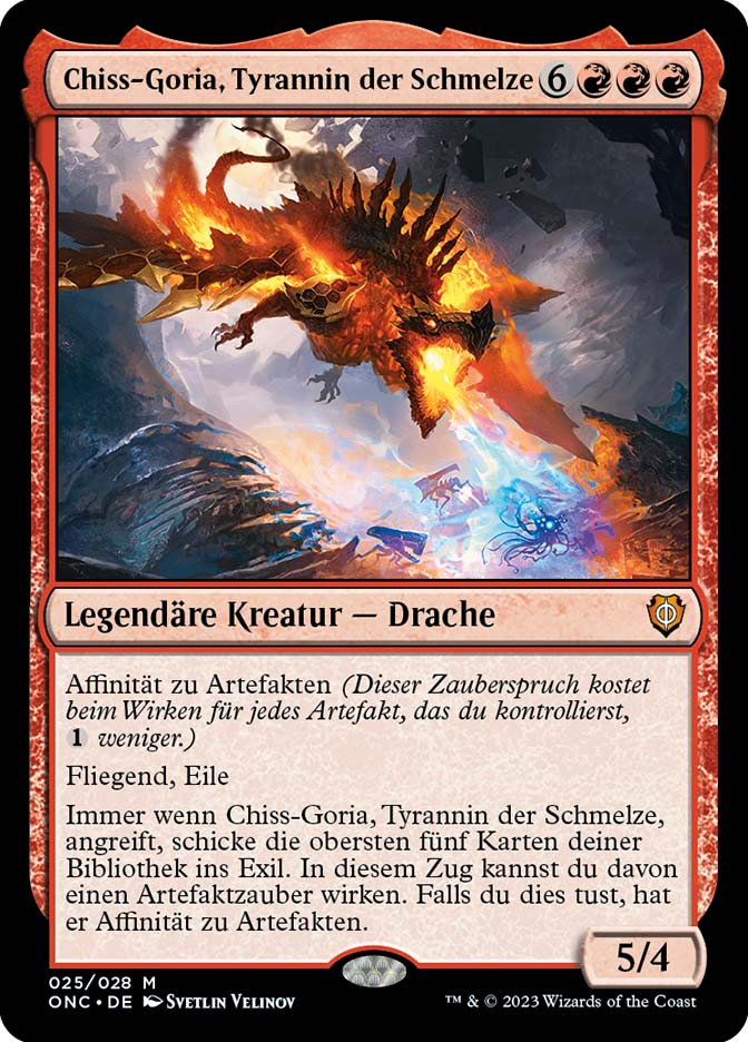 Chiss-Goria, Forge Tyrant | Phyrexia: All Will Be One Commander