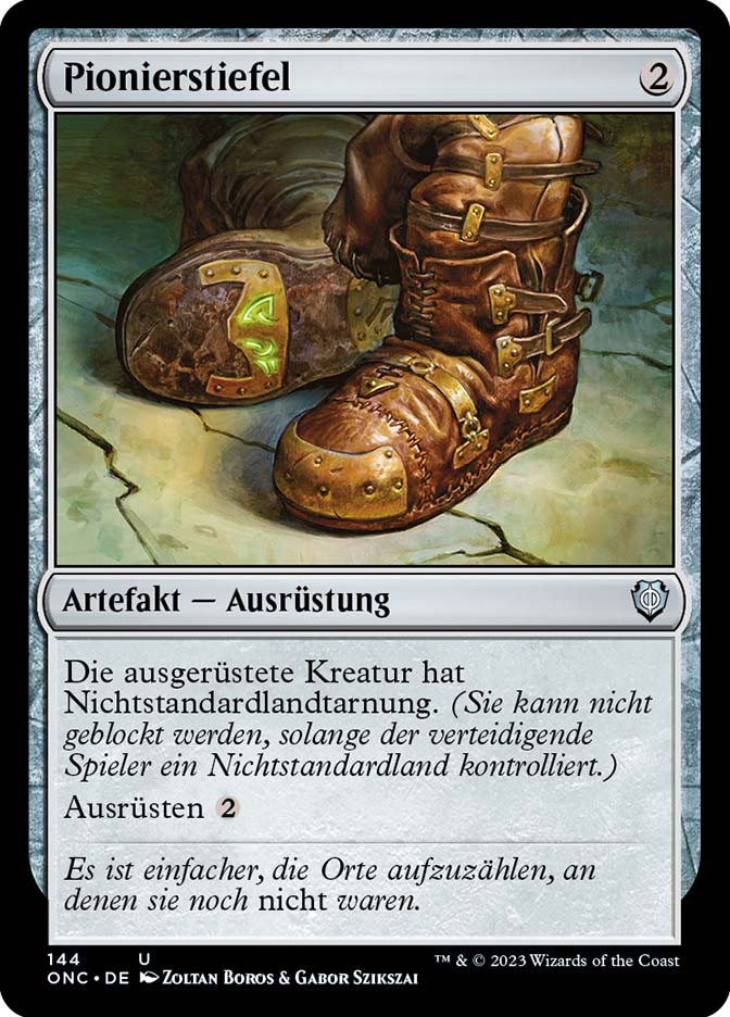 Trailblazer's Boots | Phyrexia: All Will Be One Commander - German
