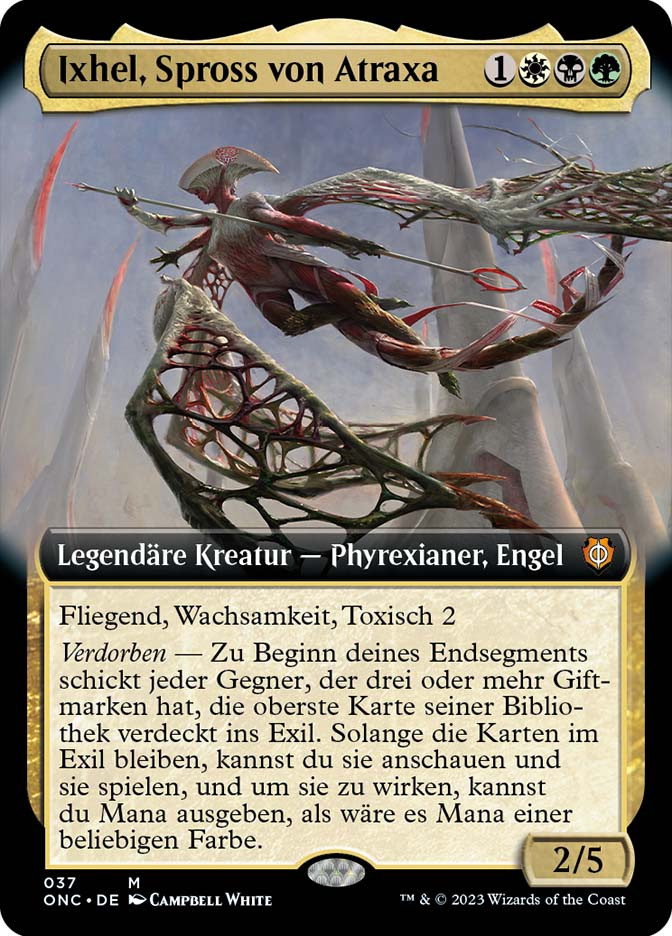 Ixhel, Scion of Atraxa (Extended Art) | Phyrexia: All Will Be One