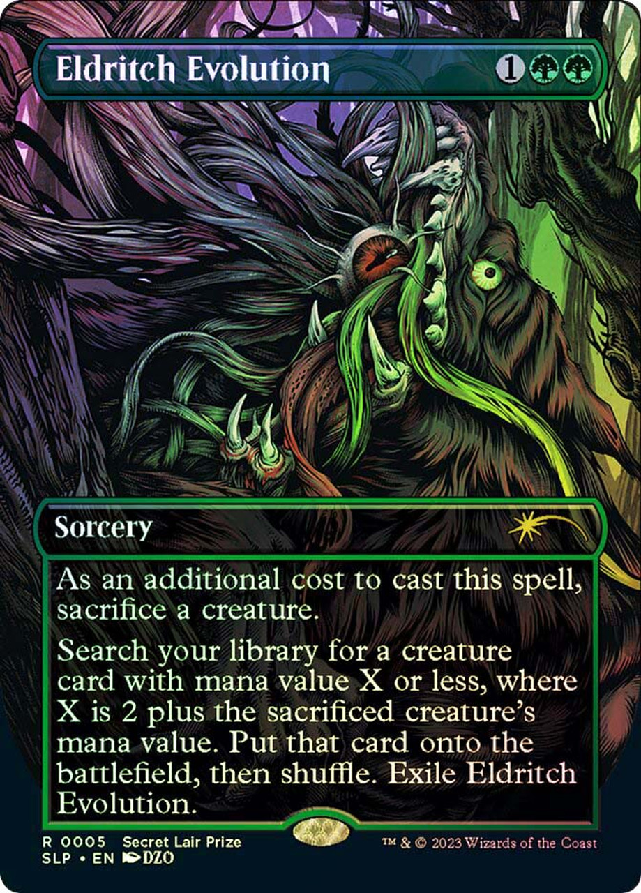 Eldritch Evolution (Secret Lair Prize) (Borderless) | Promo