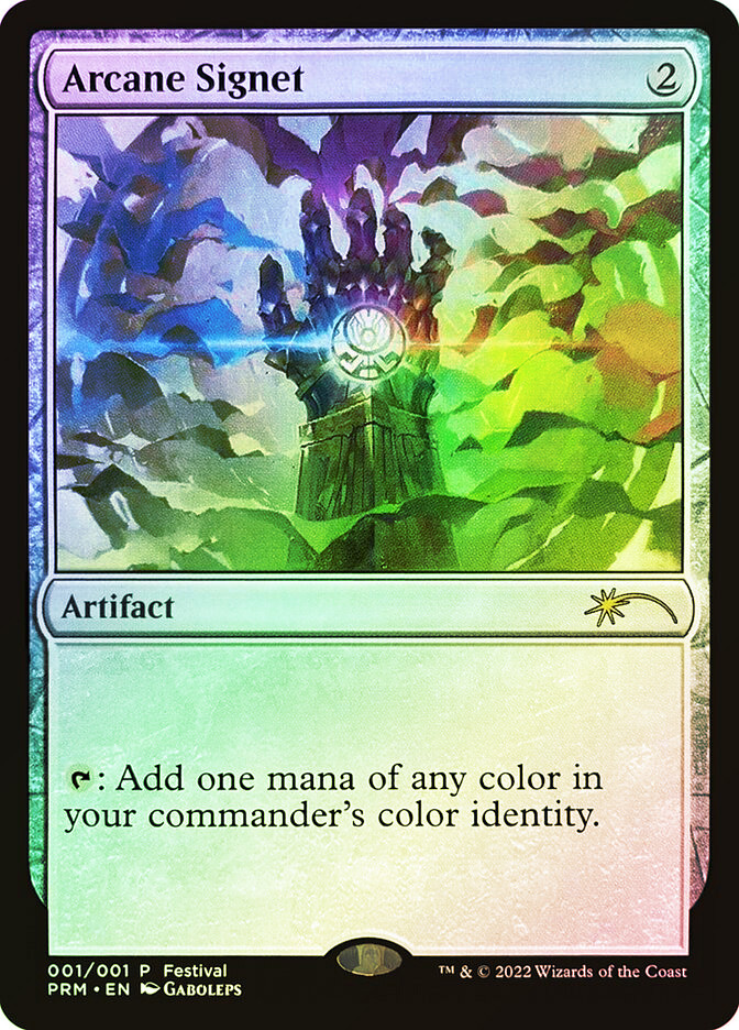 mtg signet cards Arcane | The Lord of the Rings: Tales of Middle-earth Commander Decks | Commander Arcane Signet (#193)