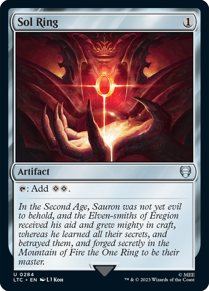 【未開封】Sol Ring 30枚 Sol Ring | The Lord of the Rings Commander | Star City Games