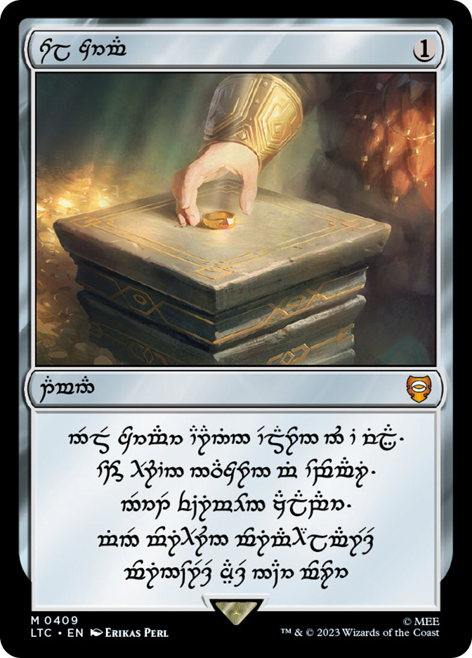 Sol Ring (Dwarven) | The Lord of the Rings Commander | Star City Games