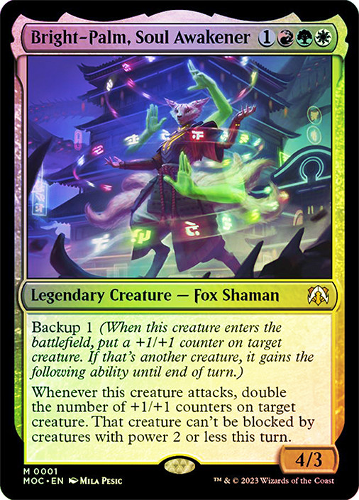 Bright-Palm, Soul Awakener | March of the Machine Commander | Star