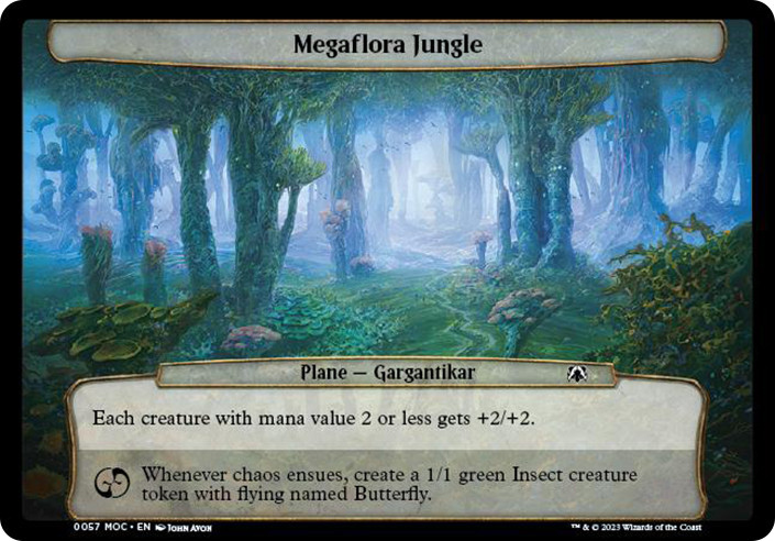 カ*民様 【新品】Magic The Gathering Planeslift日 Megaflora Jungle | March of the Machine Commander | Star City Games