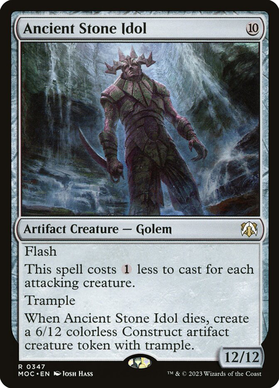 Ancient Stone Idol | March of the Machine Commander | Star