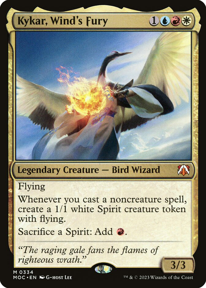 Kykar, Wind's Fury | March of the Machine Commander | Star City Games