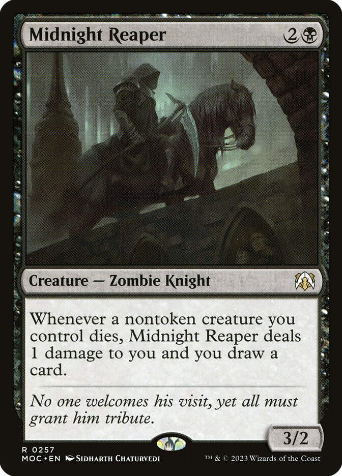 Midnight Reaper | March of the Machine Commander | Star City Games