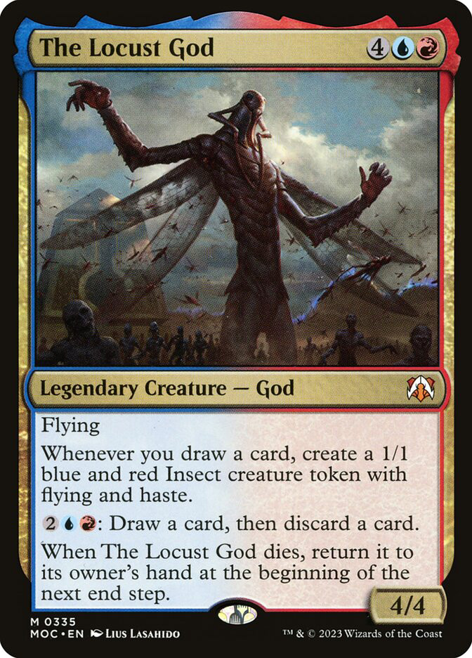 mtg locust god commander deck The Locust God
