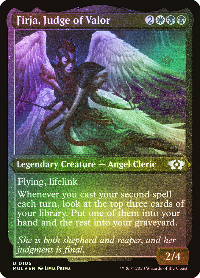 Peer Into Mana Judge FOIL 2枚　グランドアーカイブ Firja, Judge of Valor | Multiverse Legends | Star City Games