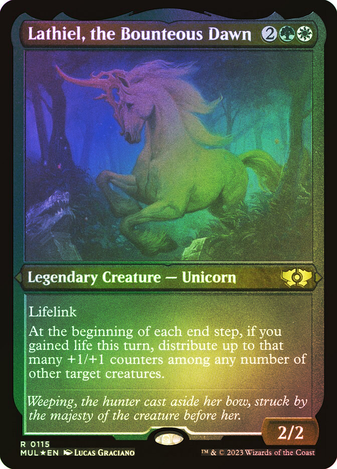 MTG Lathiel, the Bounteous Dawn シリアル Lathiel, the Bounteous Dawn | Multiverse Legends | Star City Games