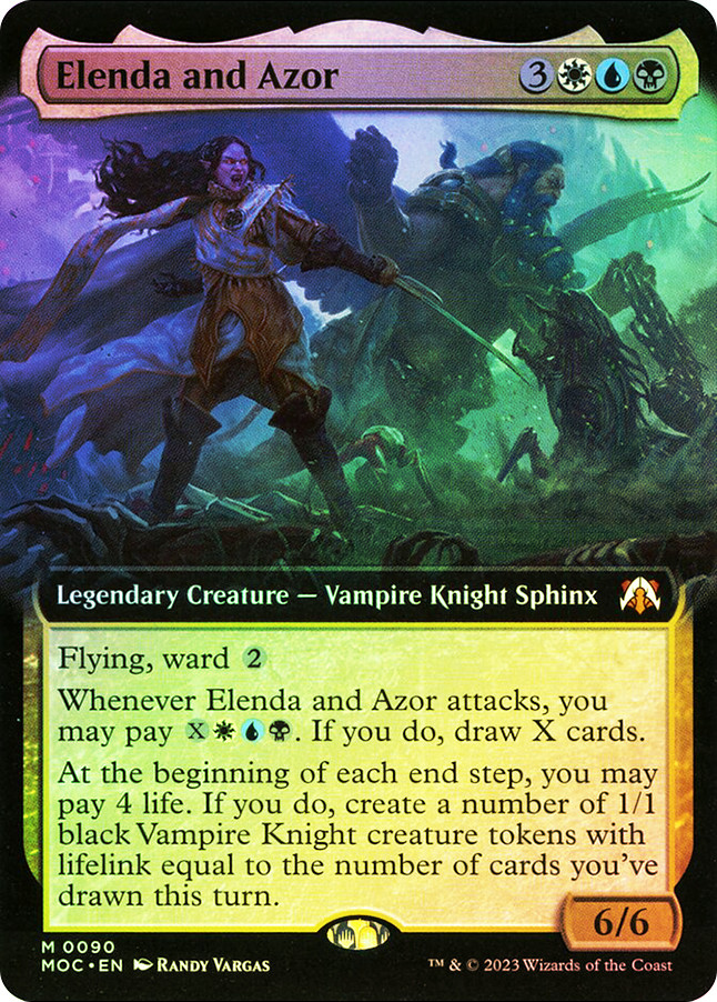 Elenda and Azor | March of the Machine Commander | Star City Games