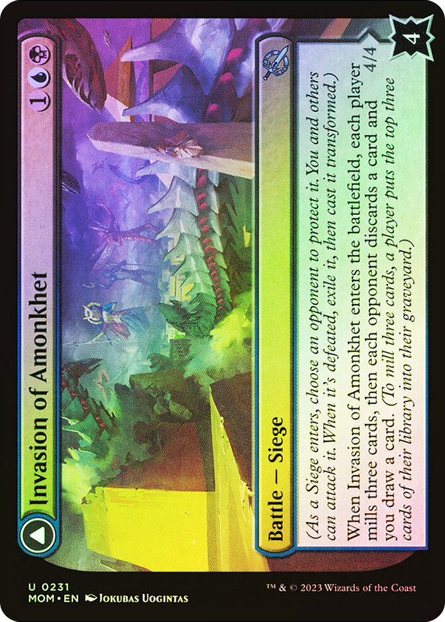 amonrat oc アモーンラット Invasion of Amonkhet // Lazotep Convert | March of the Machine