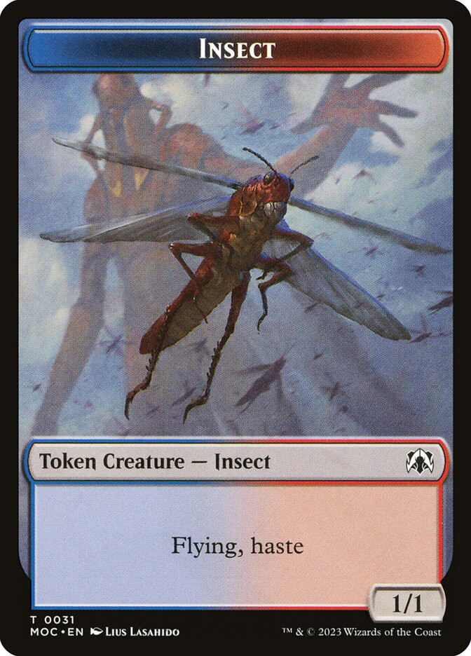 {Insect Token} // {Soldier Token} | March of the Machine Commander ...