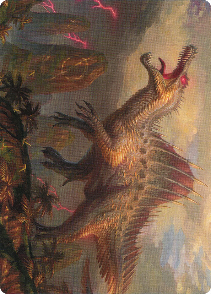 Etali Primal Conqueror Art Card Art Series March Of The Machine Etali Primal Conqueror Art Card Art Series March Of The Machine