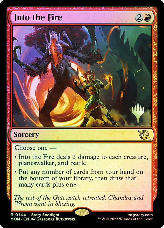 Into the Fire (Promo Pack) (March of the Machine) | Promo | Star City Games