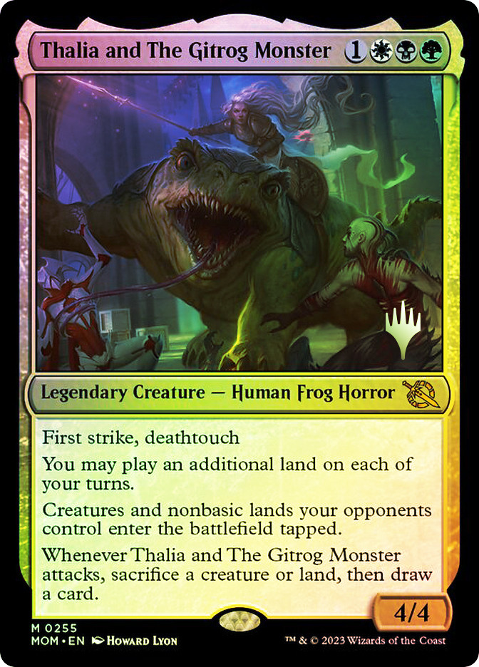 mtg thalia and the gitrog monster commander deck The Locust God CARD DRAW TOKENS IZZET Magic MTG Custom Commander Deck –  CommanderComplete