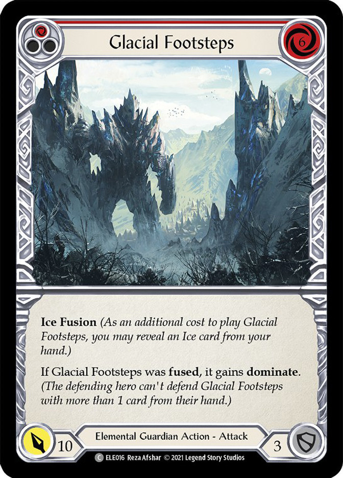 Glacial Footsteps (Red) | Tales of Aria (1st Edition) | Star City