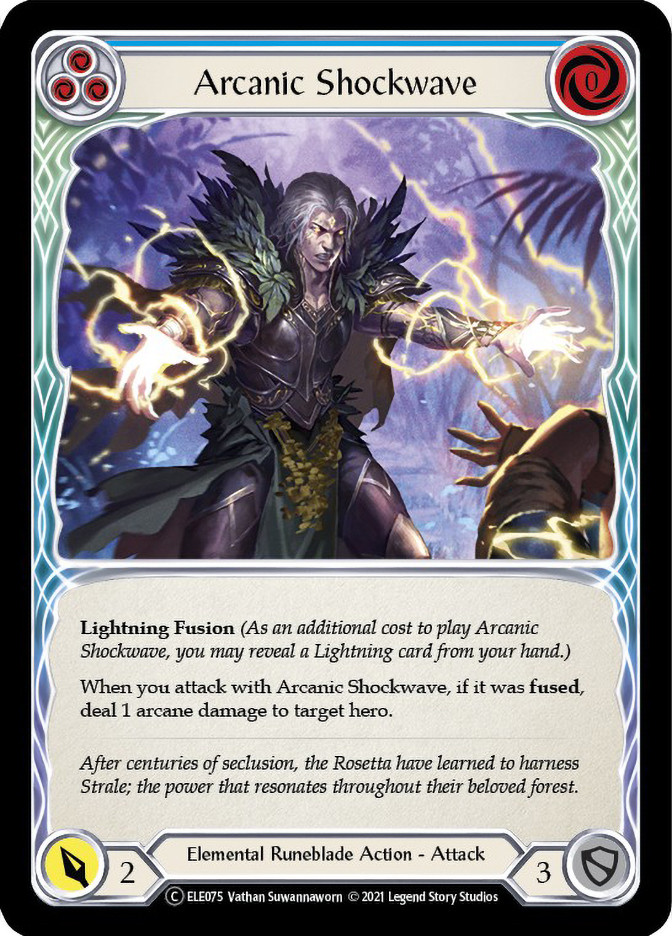 Arcanic Shockwave FAB プロモ　EA 2枚 Arcanic Shockwave (Blue) | Tales of Aria (Unlimited) | Star City Games