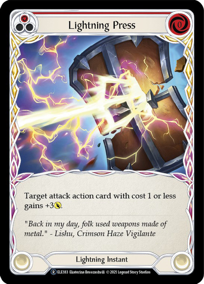 Lightning Press (Red) | Tales of Aria (Unlimited) | Star City Games