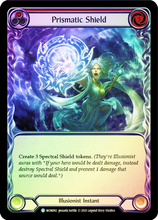 Prismatic Shield (Red) | Monarch (1st Edition) | Star City Games