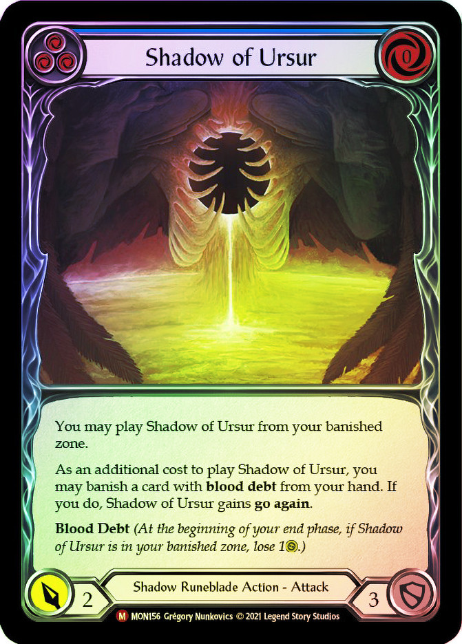 Shadow of Ursur | Monarch (1st Edition) | Star City Games