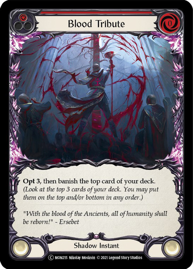 Blood Tribute (Red) | Monarch (Unlimited) | Star City Games