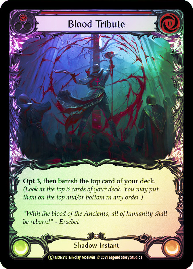 Blood Tribute (Red) | Monarch (Unlimited) | Star City Games