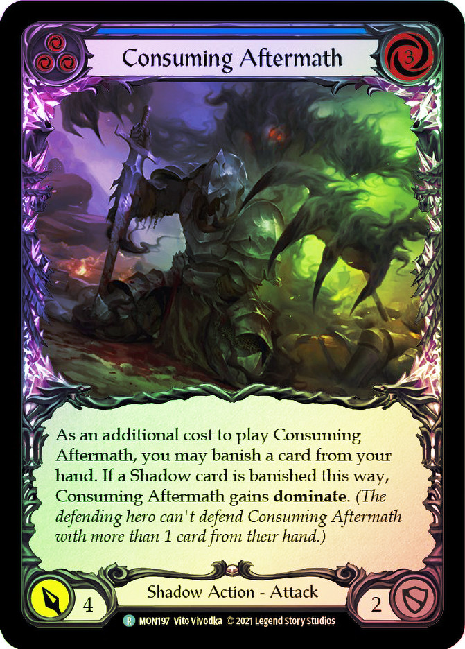 Consuming Aftermath (Blue) | Monarch (1st Edition) | Star City Games