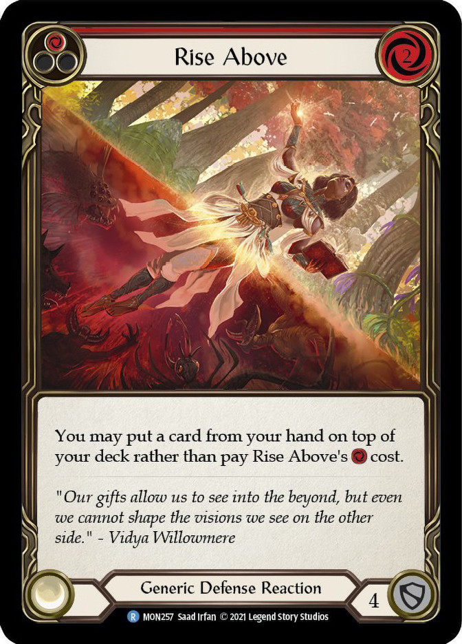 Rise Above (Red) | Monarch (1st Edition) | Star City Games